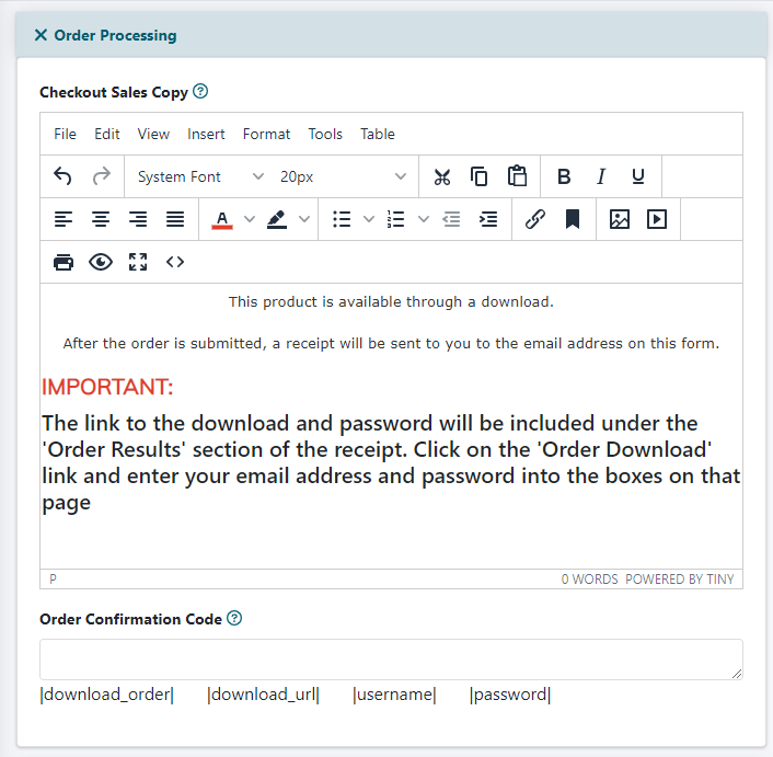 How to Add Specific Product Text at the Top of the Checkout Form
