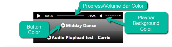 Set the Look and Feel of the Audio and Video Players