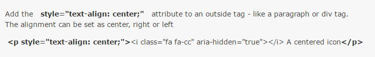 Font Awesome