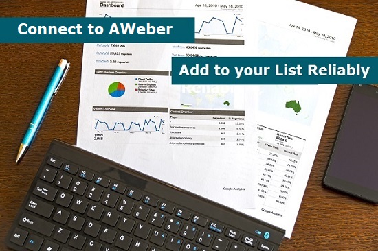 Integrate with AWeber API Integrate with AWeber API