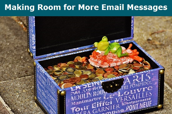 Clearing Space in Your Email Box Clearing Space in Your Email Box