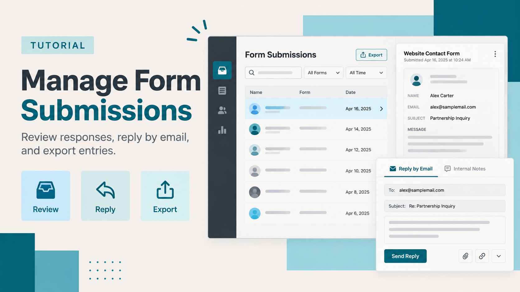 How to Manage Form Submissions in MemberGate