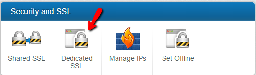 Where can I generate a CSR for my site's SSL certificate?