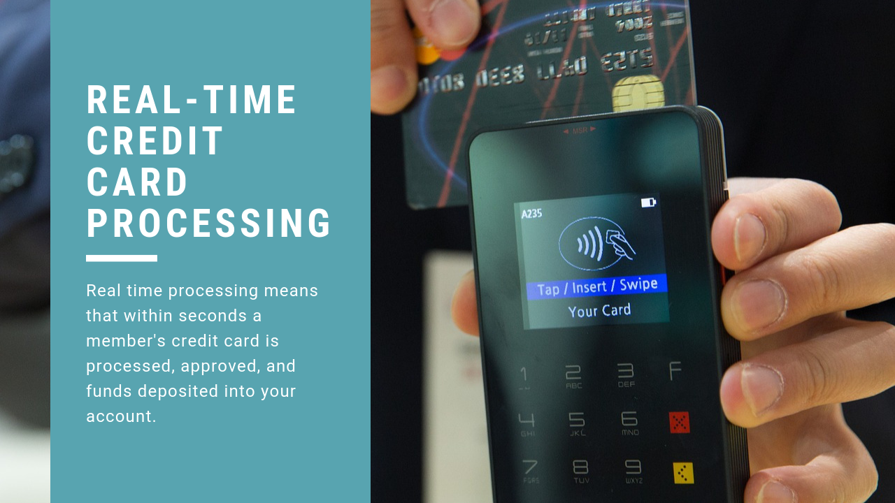 Real Time Credit Card Processing | MemberGate Membership Site Software